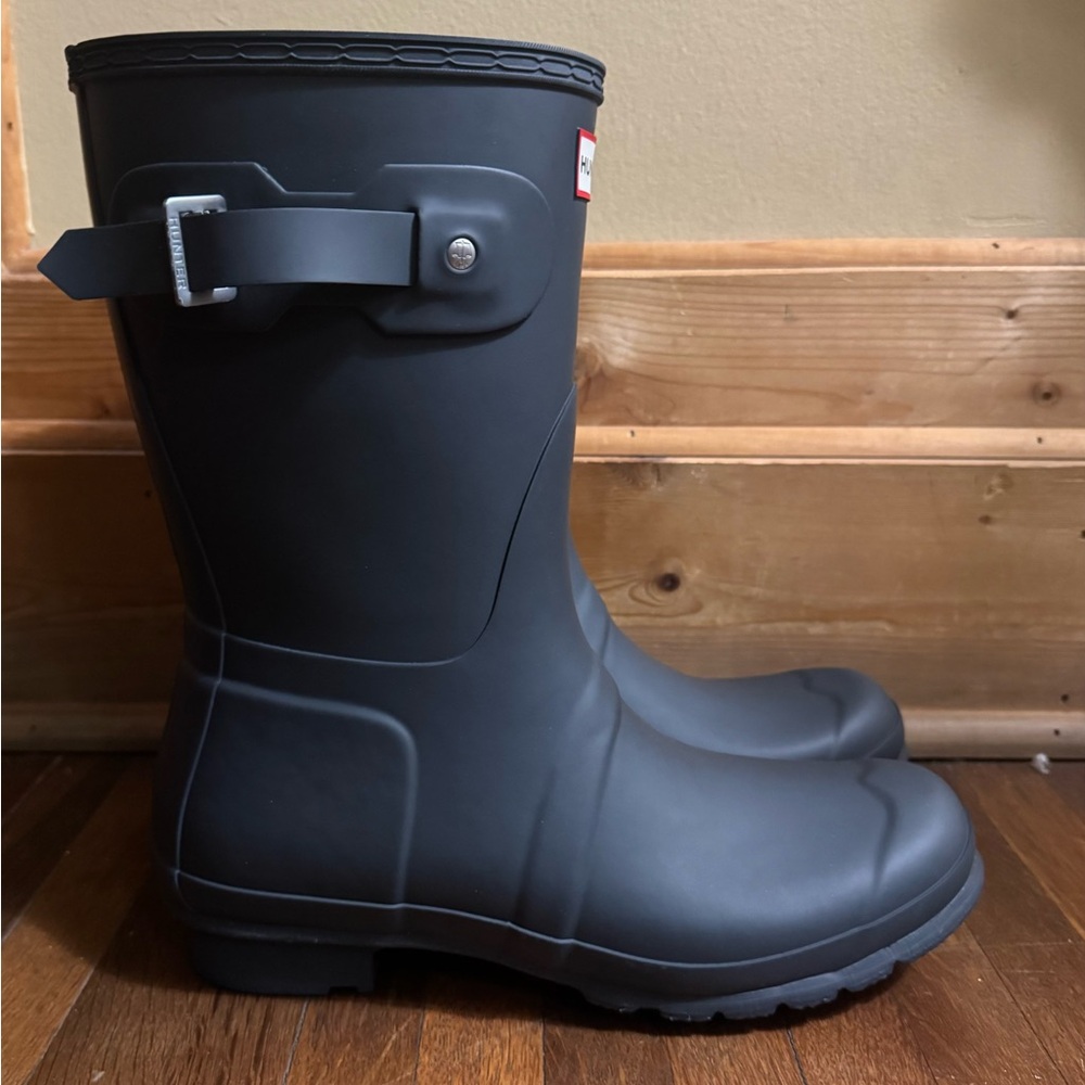 Womens hunter boots black size 10 brand new